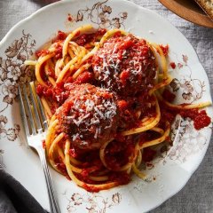 These Eggplant Porcini Meatless Meatballs Are Genius