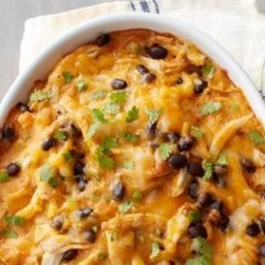Green Chile Chicken Tortilla Casserole Green Chile Chicken Tortilla Casserole