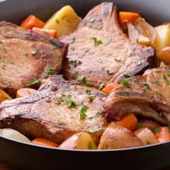 Pork Chop Skillet Dinner