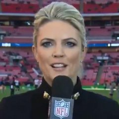 NFL Reporter Takes Football to the Head in Stride