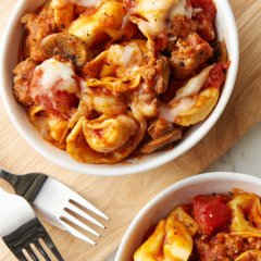 Slow-Cooker Cheesy Italian Tortellini Slow-Cooker Cheesy Italian Tortellini