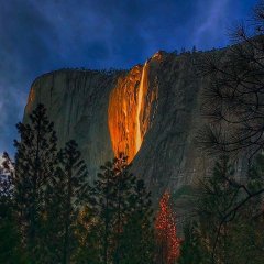 Rare Firefall Returns to Yosemite for Just a Few Weeks Rare Firefall Returns to Yosemite for Just a Few Weeks