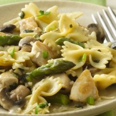 Bow Ties with Chicken and Asparagus Recipe Bow Ties with Chicken and Asparagus Recipe