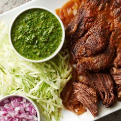 Slow-Cooker Pot Roast with Chimichurri Slow-Cooker Pot Roast with Chimichurri