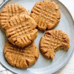 Estas galletas de mantequilla de maní de 3 ingredientes son perfectas